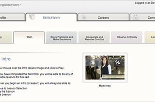 The vision for BS4W was to create a low-friction access web-based environment that housed interactive learning modules, job search resources and a social community. 
