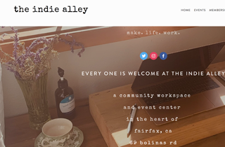 The Indie Alley website.