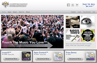 Mixman had a re-launch in 2012 after closing a major licensing deal with Intel, cross-selling on Intel’s App Store. Software was optimized for latest Intel processors, and export to SoundCloud/Facebook was added.
