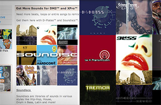 Mixman Soundiscs were sound libraries with Mixman formatted sounds in various music genres.