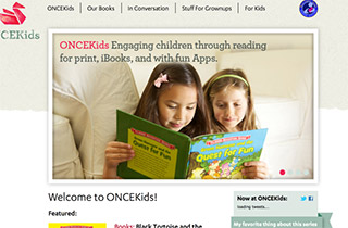 A full visual catalyst process was implemented for each brand. ONCEKids is the company name, and the author’s brand for all her professional activities.