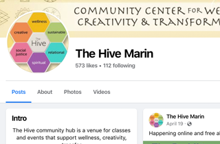 The Hive Marin website.
