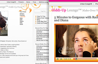 A social-strategy was put in place for a section of the website titled the “Giddi-Up Lounge that also included rich content around beauty and encouraged women (à la Avon) to become affiliates.